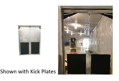 Clear Flexible Pvc Doors - HGD9696-KP.wm