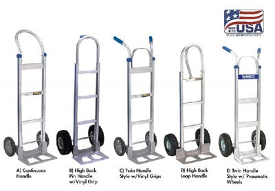 Cobra-Lite Aluminum Hand Trucks - H470-T14-P