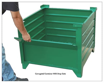 Corrugated Bulk Steel Containers - H51016DG30