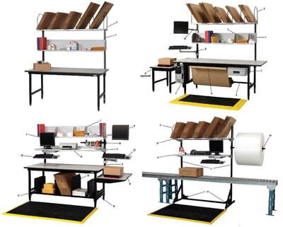 Dehnco Workstation Accessories - HD-9003.deh