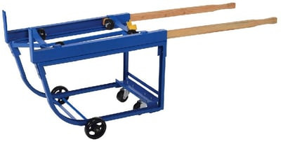 Deluxe Rotating Drum Carts - HRDC-1000-5PU
