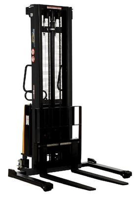 Double Mast Stacker With Power Lift - HSL-137-AA