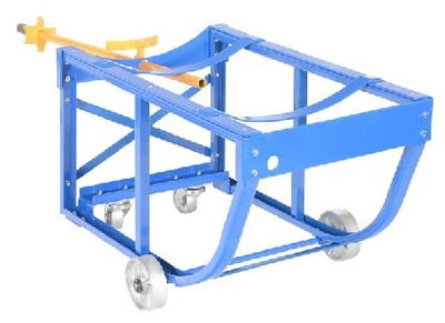 Economy Rotating Drum Carts - HRDC-60-5-SS