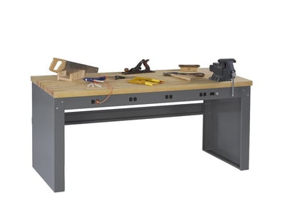 Electronic Workbenches With Panel Legs - HEB-1-3072M