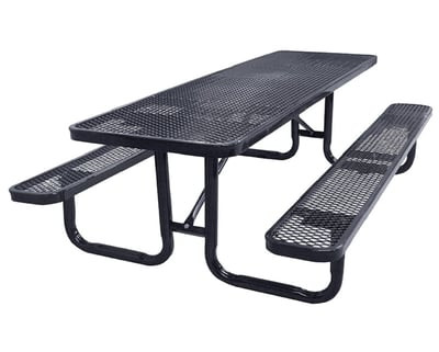 Expanded Metal Picnic Table - HT8XPSM-ADA