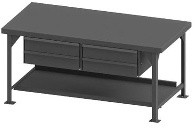 Extra Heavy-Duty Workbenches - HHDWB36724DR95