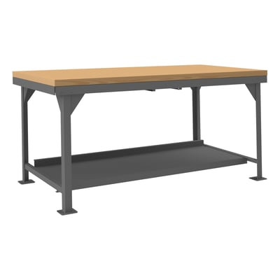 Extra Heavy-Duty Workbenches - HHDWB-MT-3672-95