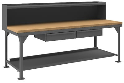 Extra Heavy-Duty Workbenches - HHDWBMT3696RS2DR95