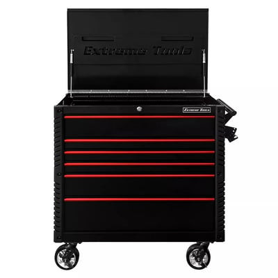 Extreme Tools® Ex Series 33" & 41" Tool Carts - HEX4106TC-BKRD