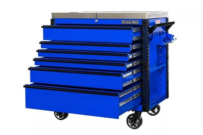 Extreme Tools® Ex Series 33" & 41" Tool Carts - HEX4106TCS-BLBK