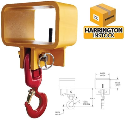 Fork Truck Hook - HHFHS-1.5-6.5