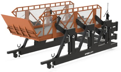 Forklift Max™ Cantilever Surface Mount Dock Lifts - HSL-25000-F