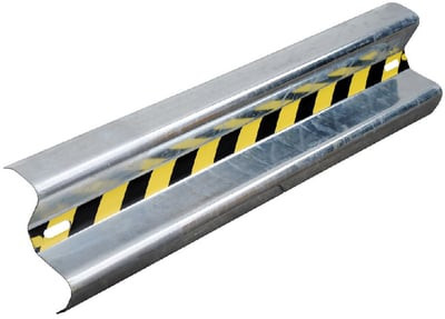 Galvanized Bolt-On Guard Rail - HGR-F2R-BO-3-HDG