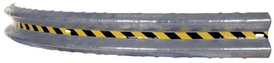 Galvanized Bolt-On Guard Rail - HGR-H2R-CRV-BO-10-HDG