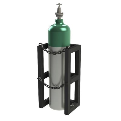 Gas Cylinder Racks - HGCRV-161230-08T