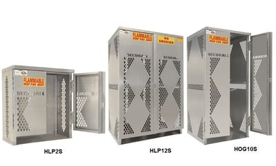 Gas Cylinder Storage Cages - HLP2S