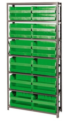Giant Open Hopper Bin Storage System - HQSBU-245-G