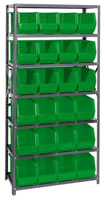 Giant Open Hopper Bin Storage System - HQSBU-265-G
