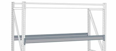 Gravity Flow Rack- Heavy-Duty - Built With Bulk Storage Rack - HDD62148