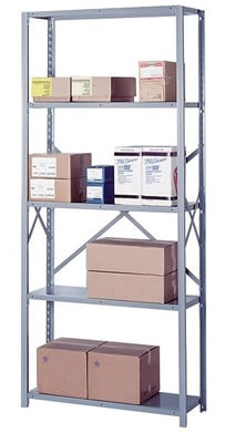 Heavy Duty 36" Wide Industrial Shelving - HDD8007SH