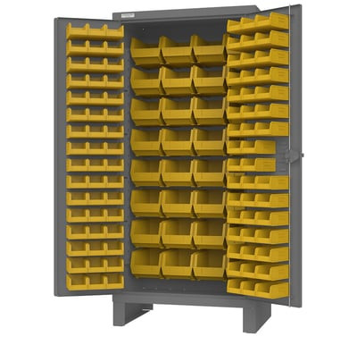 Heavy Duty Cabinets With Hook-On-Bins® - HHDC36-126B-95