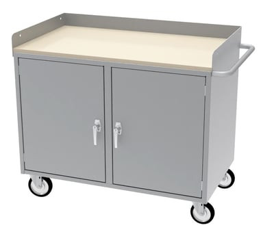 Heavy Duty Mobile Cabinet Workbenches - HLPC-42-0