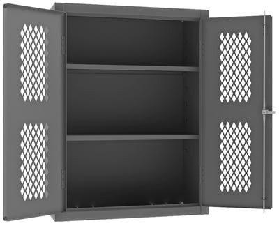 Heavy Duty Ventilated Cabinets With Adjustable Shelves - HEMDC-361848-95