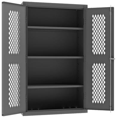 Heavy Duty Ventilated Cabinets With Adjustable Shelves - HEMDC-361860-95