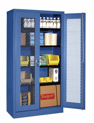 Heavy-Duty Visual Storage Cabinets - H3272-SED-LTGY