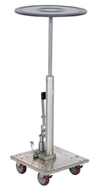Hydraulic Post Tables With Rounded Tops - HHT-02-18R-PSS