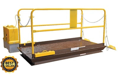 Hydraulic Truck Dock Scissor Lift - HWL-100-8-78