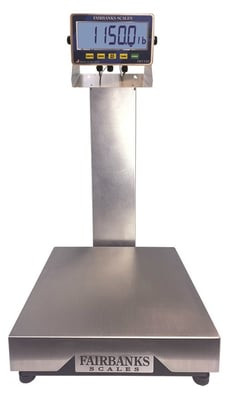 Industrial Bench Scale Mild Steel Base W/Stainless Steel Platform - HSB10245