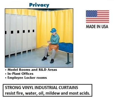 Industrial Curtain Systems/Standard - Privacy - H14021012-WH