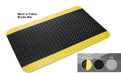 Industrial Deck Plate Matting - HCDR3424YB-75