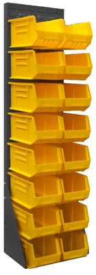Louvered Panel Racks - HLPRSS-17.25X68-95