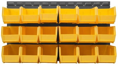 Louvered Panel Racks - HLPW-34.5X20-95