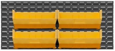 Louvered Panel Racks - HLPW-46X20-95