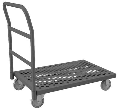 Low Deck Steel Platform Trucks - HEPTP24365PU95