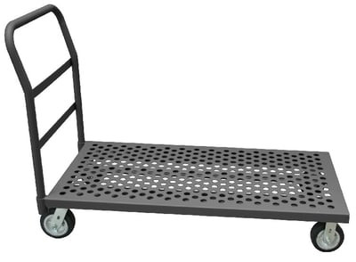 Low Deck Steel Platform Trucks - HEPTP24366MR95