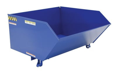 Low Profile 90 Degrees Self-Dumping Steel Hoppers - HH-100-MD