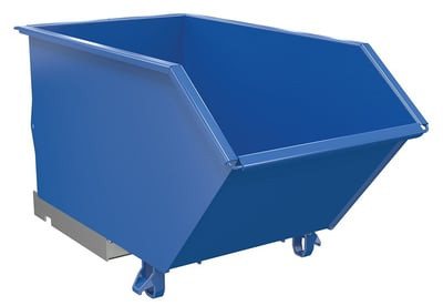 Low Profile 90 Degrees Self-Dumping Steel Hoppers - HH-50-HS