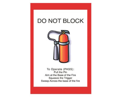 Mighty Floor Signs - HFE2436