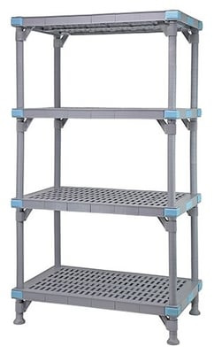 Millenia All Polymer Shelving Units - HQP183674VS-4