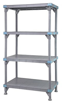 Millenia All Polymer Shelving Units - HQP247274SS-4
