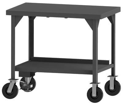 Mobile Heavy Duty Workbenches - HHDWBMFL-3060-8PH-95