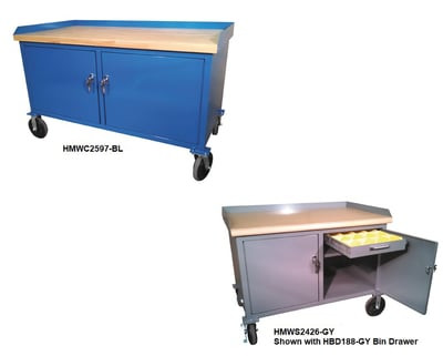 Mobile Work Stations - HMWC2526-BL