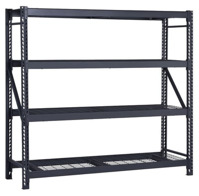 Muscle Rack Storage Unit - HBW2472W4BLK