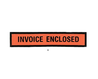 Packing List Envelopes - H20BL