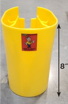 Poly Post Protector - HPP-8POLY-1.5x3