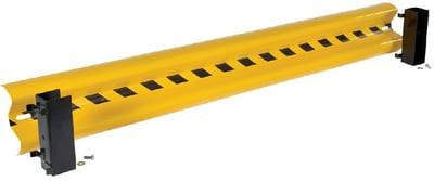 Powder Coated Drop-In Guard Rails - HGR-H2R-DI-8-YL